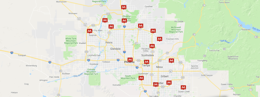 map of mountainside-fitness